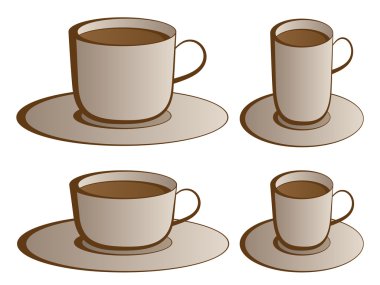 coffee cups clipart