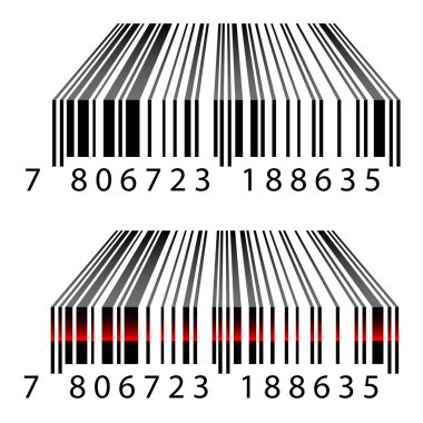 3d barcodes clipart