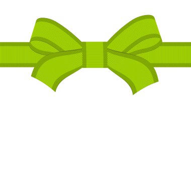 green bow clipart