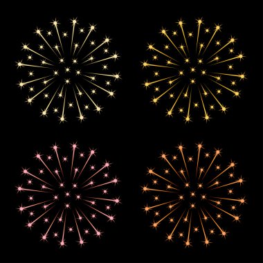 fireworks clipart