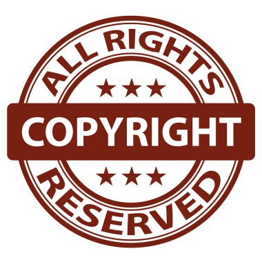 pure copyright stamp clipart