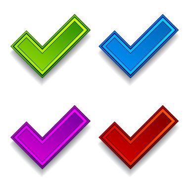 positive checkmarks clipart