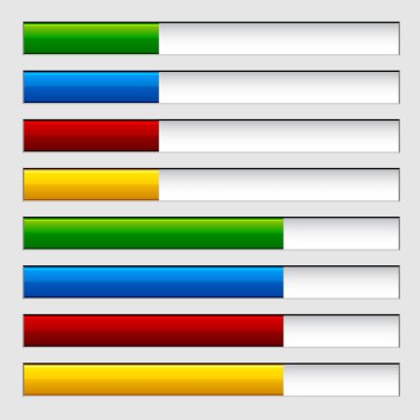 progress bars clipart