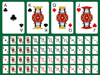 original playing cards clipart