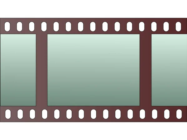 Tira de película — Vector de stock