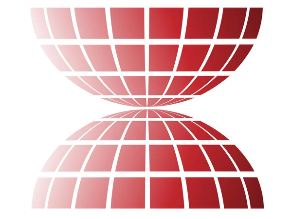 Червоний дизайн елемент — стоковий вектор