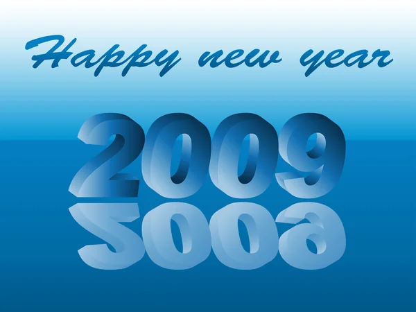 Nový rok 2009 — Stockový vektor
