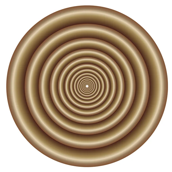 Абстрактная металлическая спираль — стоковый вектор