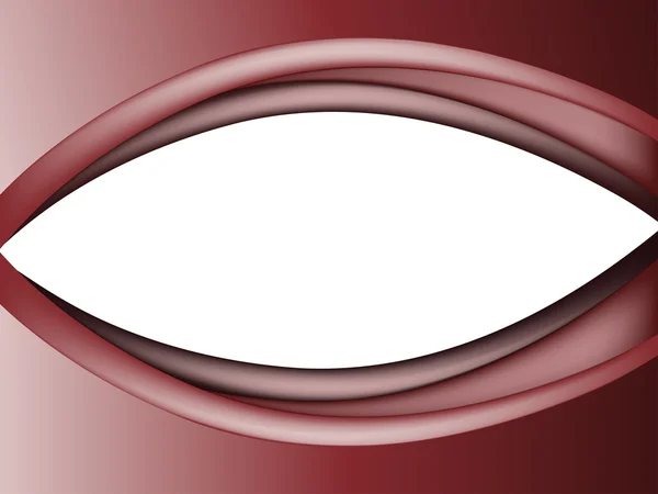 Oeil rouge abstrait — Image vectorielle