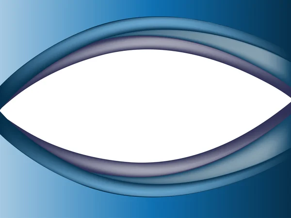 Абстрактное голубое око — стоковый вектор