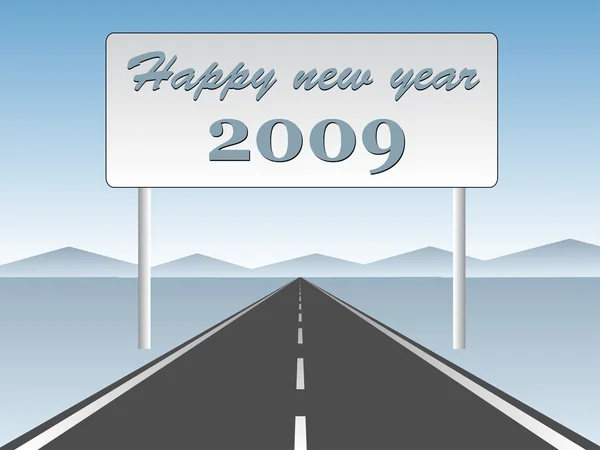 Nový rok 2009 — Stockový vektor
