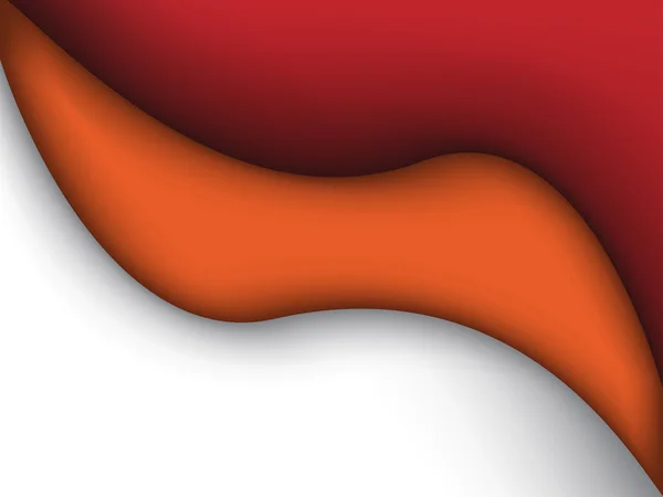 Abstraktní červené a oranžové kapalina — Stockový vektor