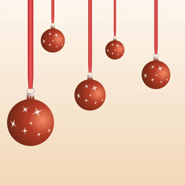 Palle di Natale — Vettoriale Stock