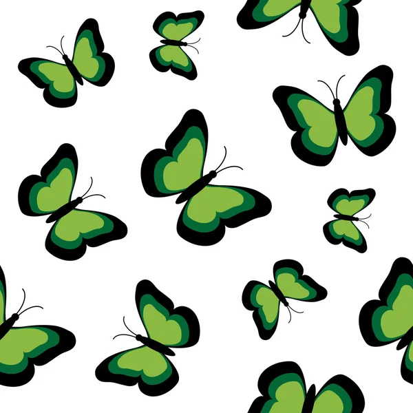 stock vector butterflies seamless