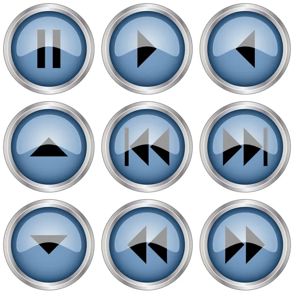 Parlak düğmeler — Stok Vektör