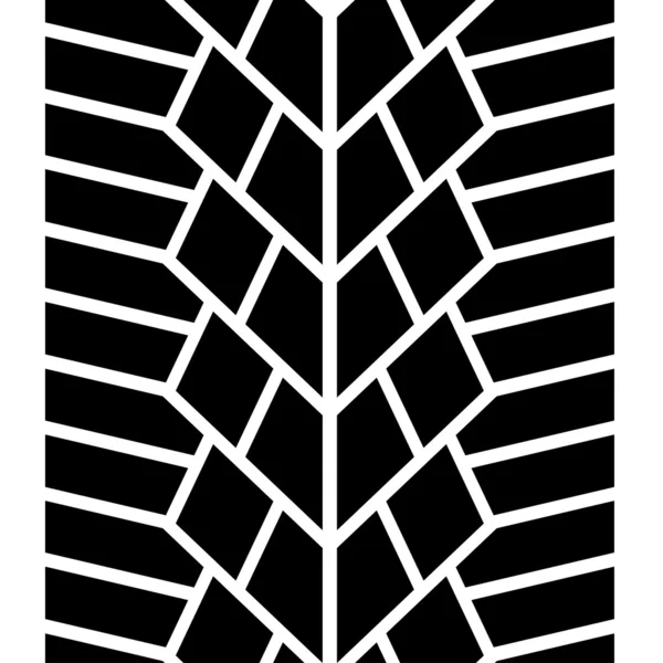 Trace transparente du pneu — Image vectorielle