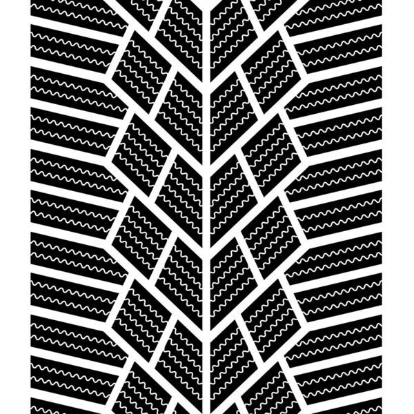 Trace transparente du pneu neige — Image vectorielle