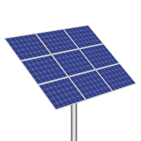 Painel fotovoltaico — Vetor de Stock