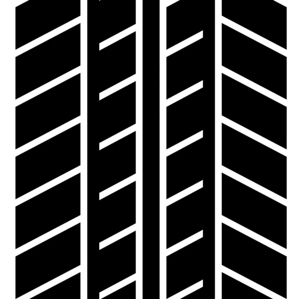 Sömlös spår av däcket — Stock vektor