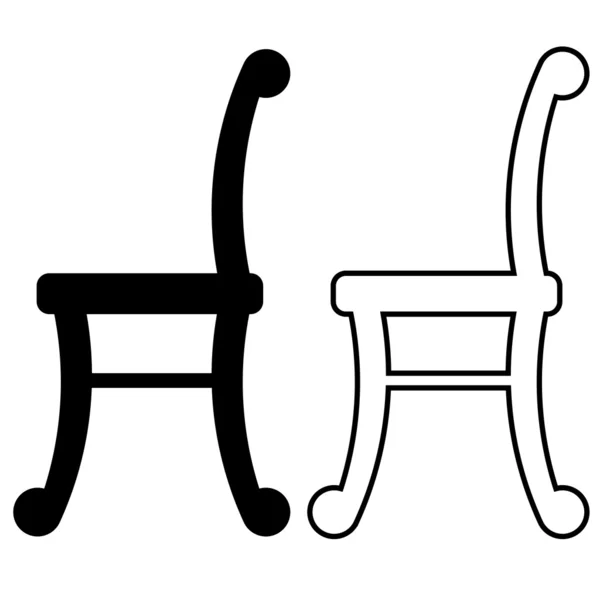 椅子 — ストックベクタ