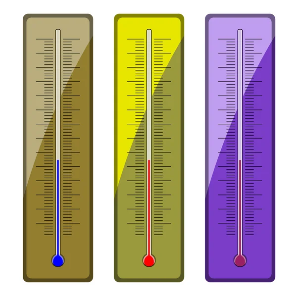 Thermometers — Stockový vektor