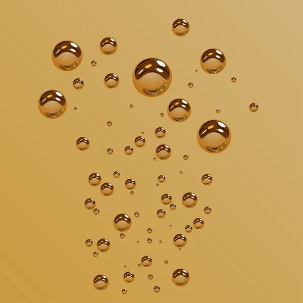 Vodní bubliny — Stockový vektor
