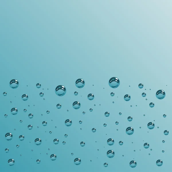 Vodní bubliny — Stockový vektor