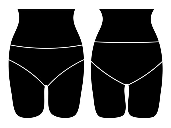 panties layout