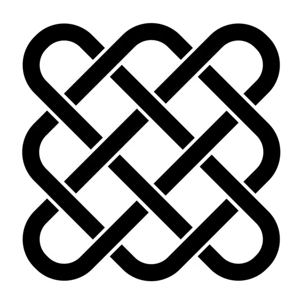 Sonsuz celtic knot — Stok Vektör