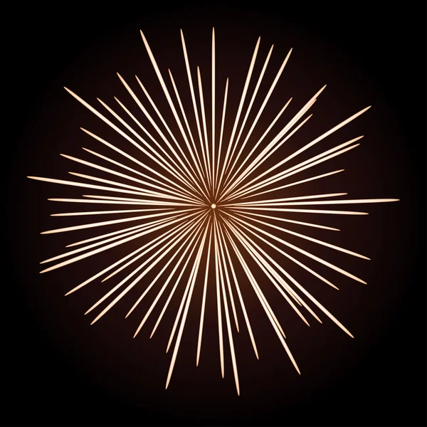 Feuerwerk — Stockvektor