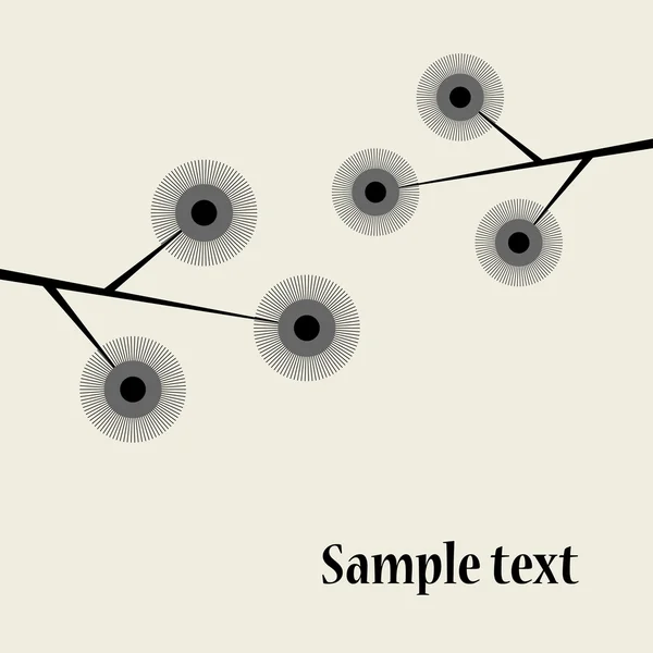 Branches abstraites — Image vectorielle