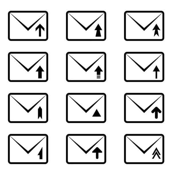 Email signs — Stock Vector