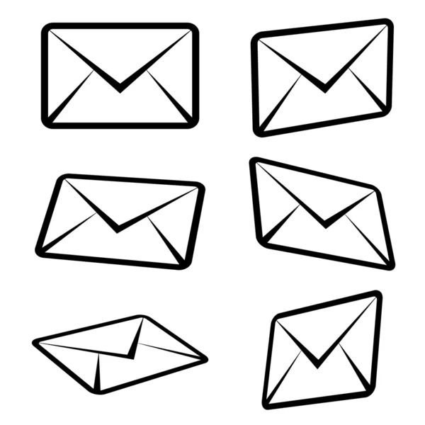 电子邮件标志 — 图库矢量图片