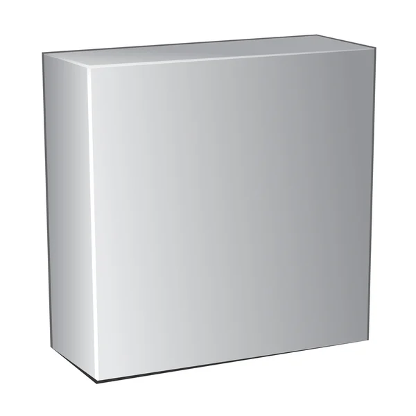 Caja 3D — Vector de stock