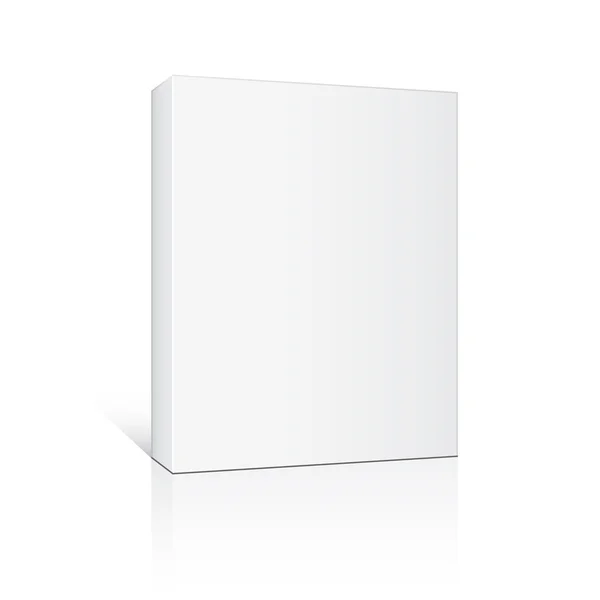 Boîte en papier 3d — Image vectorielle