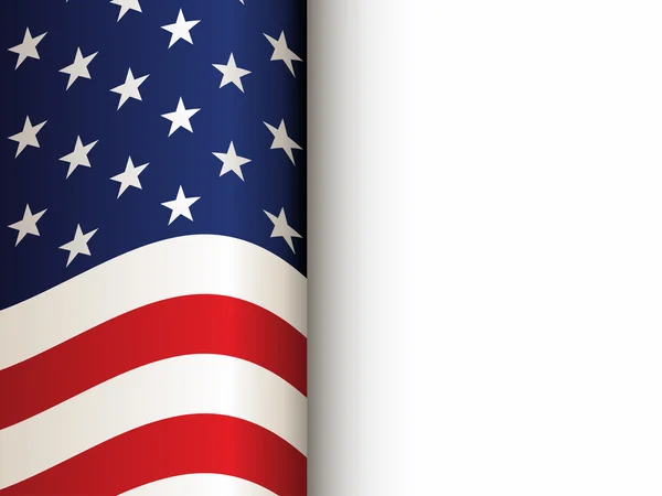 Estados Unidos bandera — Archivo Imágenes Vectoriales