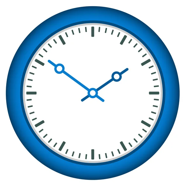 Reloj de la cara - tiempo de cambio fácil — Archivo Imágenes Vectoriales