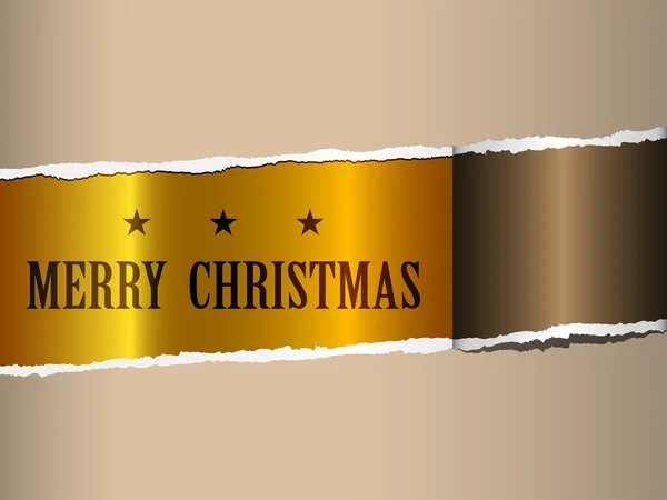 Рождественская рваная бумага — стоковый вектор