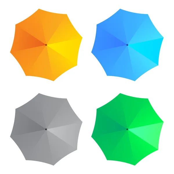 Umbrellas — Stock Vector