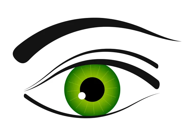 Göz Simgesi — Stok Vektör