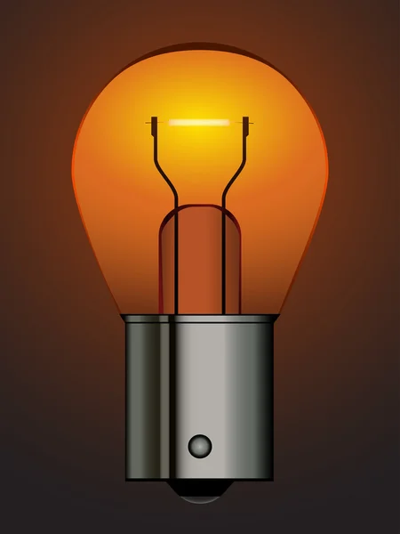 Bajonet auto lamp — Stockvector