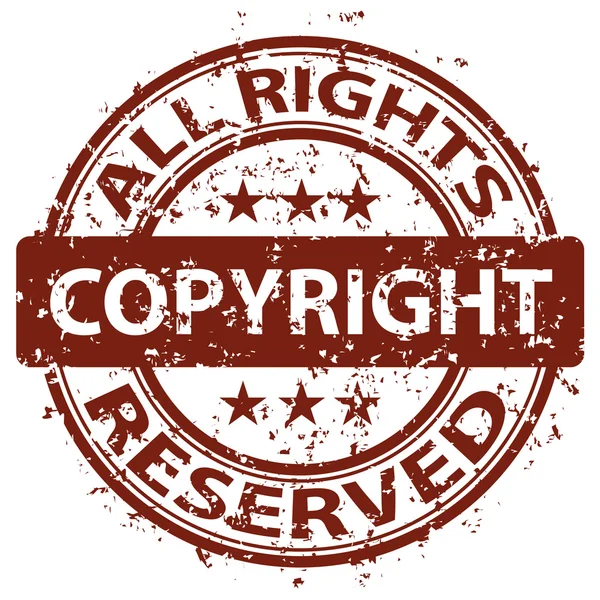 Pure copyright stamp Stock Vector Image by ©happyroman #11494866