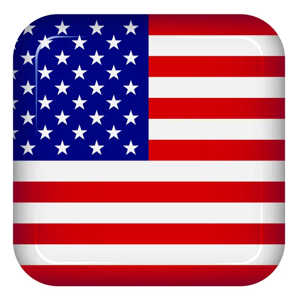 US-Flagge — Stockvektor