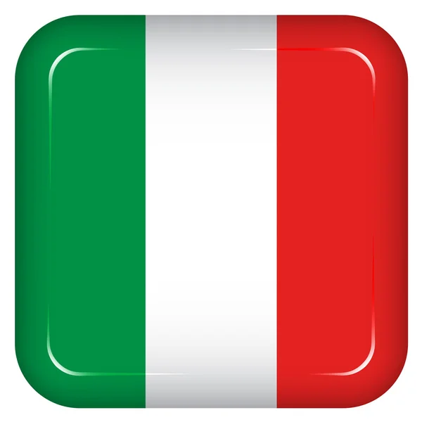 Italien flagg — Stock vektor