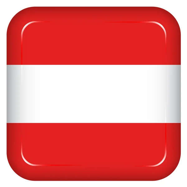 Bandeira Áustria — Vetor de Stock