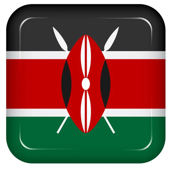 stock vector kenya flag