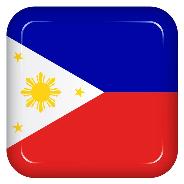フィリピンの旗 — ストックベクタ