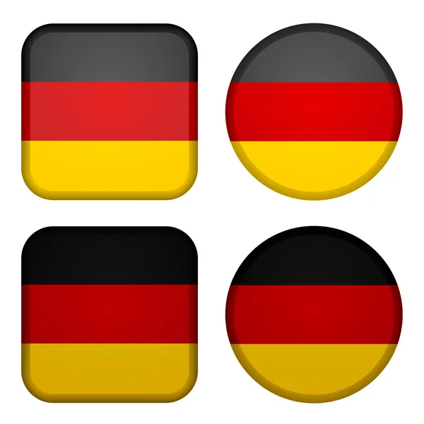 Germany flags — Stock Vector