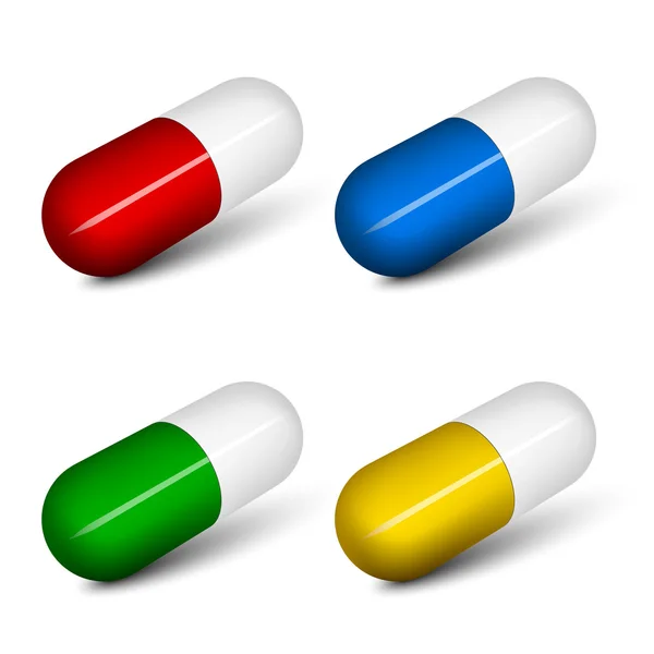 Pills — Stock Vector