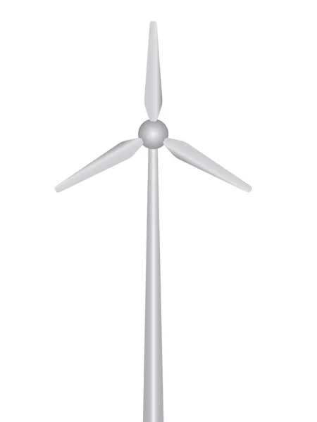 Wind power plant — Stock Vector